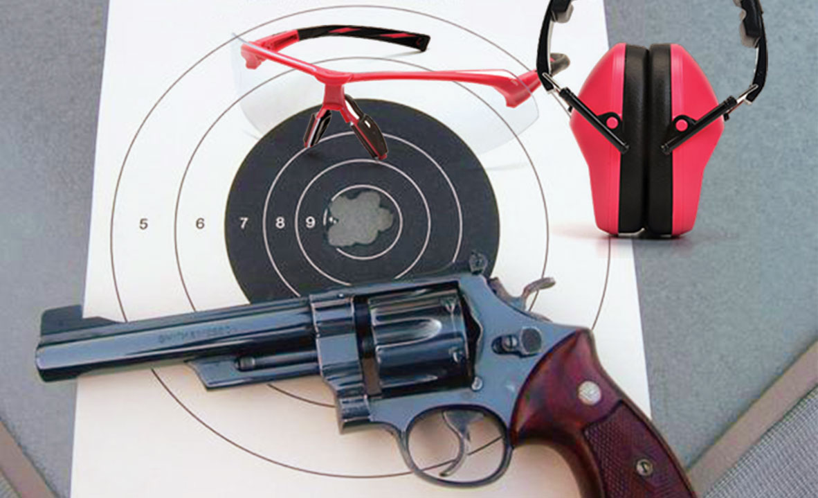 hand gun, target, safety